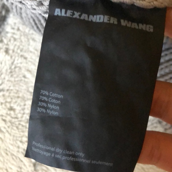 Alexander Wang cotton intarsia sweater, size S - Picture 7 of 8